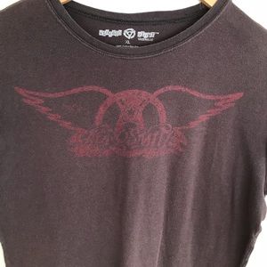 VINTAGE VINYL Aerosmith Bootleg 1978 Tour T-Shirt